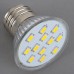 E27 12LEDs Light Bulb 5630 4W LED Light Lamp 220V-White