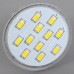 E27 12LEDs Light Bulb 5630 4W LED Light Lamp 220V-White