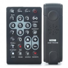 TV017 DVB-T Digital TV USB 2.0 Dongle Tuner Set with FM DAB Remote Controller