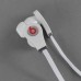 3.5mm Super Bass Stereo Earphones High Quality Headphone For lPOD lPHONE MP3 MP4 White