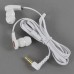 3.5mm Super Bass Stereo Earphones High Quality Headphone For lPOD lPHONE MP3 MP4 White