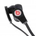 3.5mm Super Bass Stereo Earphones High Quality Headphone For lPOD lPHONE MP3 MP4 Black