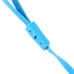 3.5mm Super Bass Stereo Earphones High Quality Headphone For lPOD lPHONE MP3 MP4 Blue