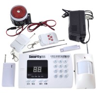 Home Wireless Voice Burglar Security Alarm System for Personal 99 Zone