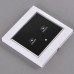2-Way Wireless Remote Control LCD Touch Wall Switch 2CH