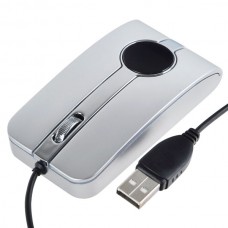 High Precision Optical Mouse For Laptop or PC Silver