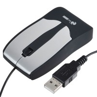 MC Saite 053 High Precision Optical Mouse Black and Silver
