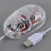 MC Saite 8402 High Precision Optical Mouse Transparent
