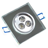 Quadrate 3W Downlight LED Light With LED Driver