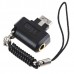 3.5mm Audio Adapter Keychain for LG KG800/KC550/KE970