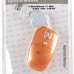 MC Saite Optical Mouse with Retractable Cable Orange