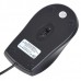 MC Saite Optical Mouse For Computer and Laptop Black and Silver