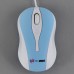 MC Saite Optical Mouse For Computer and Laptop Blue and White