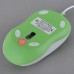MC Saite Optical Mouse For Computer and Laptop Green and White
