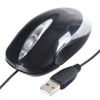 MC Saite 8073 High Precision Optical Mouse For Laptop Notebook Black