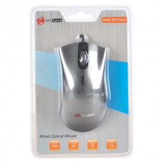 MC-076U Wired Optical Mouse For Computer Laptop Notebook Silver