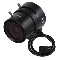 1/3" CCD Manual Varifocal Zoom CCTV Lens 3.5-8mm F1.4 CS-mount Lens SSV0358GNB-1