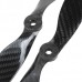 1260 12X6.0 Carbon Fiber Propeller Prop CW/CCW for QuadCoptor 2 Pairs