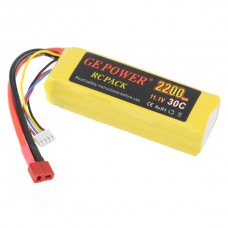 GE POWER 2200mAh 30C 11.1V Rechargeable Lithium Polymer Battery