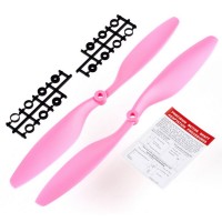 10x4.5" 1045 1045R Counter Rotating Propeller CW/CCW Blade For Quadcopter MultiCoptor-Pink