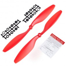 10x4.5" 1045 1045R Counter Rotating CW/CCW Propeller Blade for MultiCoptor-Red