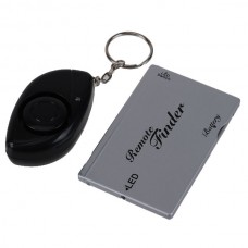 Super Electronic RF Wireless Key Finder Card Transmitter with Keyring Receiver