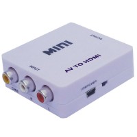 HDV-M615  MINI AV to HTMI Converter Scaler 1080P / 720P