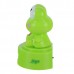 Cute Frog Shape Doorbell Photosensitive Controlled Welcome Detector with Induction Lamp 3 x AAA