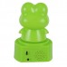 Cute Frog Shape Doorbell Photosensitive Controlled Welcome Detector with Induction Lamp 3 x AAA
