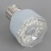 AL201 E27 3W 23 LED White Light Sound Activated Automatic Lamp -Silver
