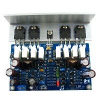 L20 Audio Power Amplifier AMP Assembled Board 2Channel with Heatsink 2pcs