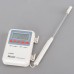 H-9283 Multi-Stem Digital Food Thermometer with High and Low Temperature Alarm