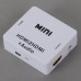 HDV- M612 MINI HDMI to HDMI / L+R Audio Converter Adapter