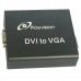 DVI to VGA Converter Box DVI/RGB to Analog PC RGB Signal HDV-DV01