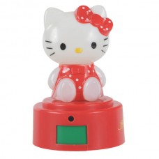 Cute Hello Kitty Style Infrared Welcome Detector 3 x AAA Batteries-Red
