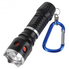 704 1W Cree LED Flashlight 1xAAA battery Flashlight Torch with Keychain