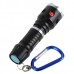 704 1W Cree LED Flashlight 1xAAA battery Flashlight Torch with Keychain