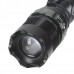 8455 Zoomable CREE LED Aluminum Flashlight Torch 200 Lumen