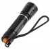 SMALL ZY-084 SUN 3-Mode CREE Q3 Zoomable Torch Flashlight-Black