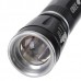 SMALL ZY-084 SUN 3-Mode CREE Q3 Zoomable Torch Flashlight-Black