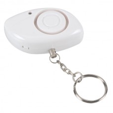 120DB Loudly Personal Alarm Elderly Alarm Lady Alarm  2- in-1 Safe Football-White