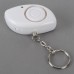 120DB Loudly Personal Alarm Elderly Alarm Lady Alarm  2- in-1 Safe Football-White