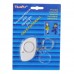 120DB Loudly Personal Alarm Elderly Alarm Lady Alarm  2- in-1 Safe Football-White