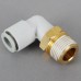 SMC Type KQ2L 08-03S Pneumatic Fittings One-touch Fittings Male Elbows 10-Pack