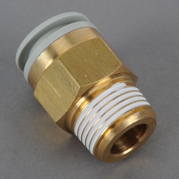 SMC Type KQ2H 12-03S Pneumatic Fittings 10-Pack - Free Shipping