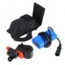 5W CREE Q5 LED Headlamp Flashlight Bike Light+Battery Charger+2 Batteries