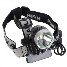 1200 Lumens Cree XML-T6 RechargeableHigh Power LED Bicycle Light Headlight