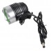 1200 Lumens Cree XML-T6 RechargeableHigh Power LED Bicycle Light Headlight