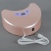 DR-600 LED Nail UV Lamp Time Selection Ultraviolet Lamp Dryer 18W