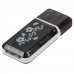 Heyu Cute Multi-function Micro SD Card Reader 480mb/s-Black